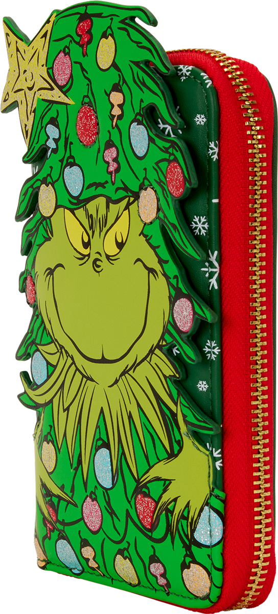 Dr. Seuss – Grinch Holiday Zip Around Wallet