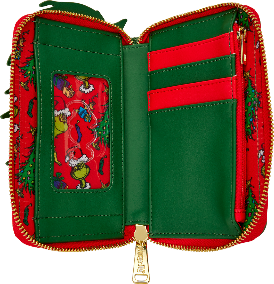 Dr. Seuss – Grinch Holiday Zip Around Wallet
