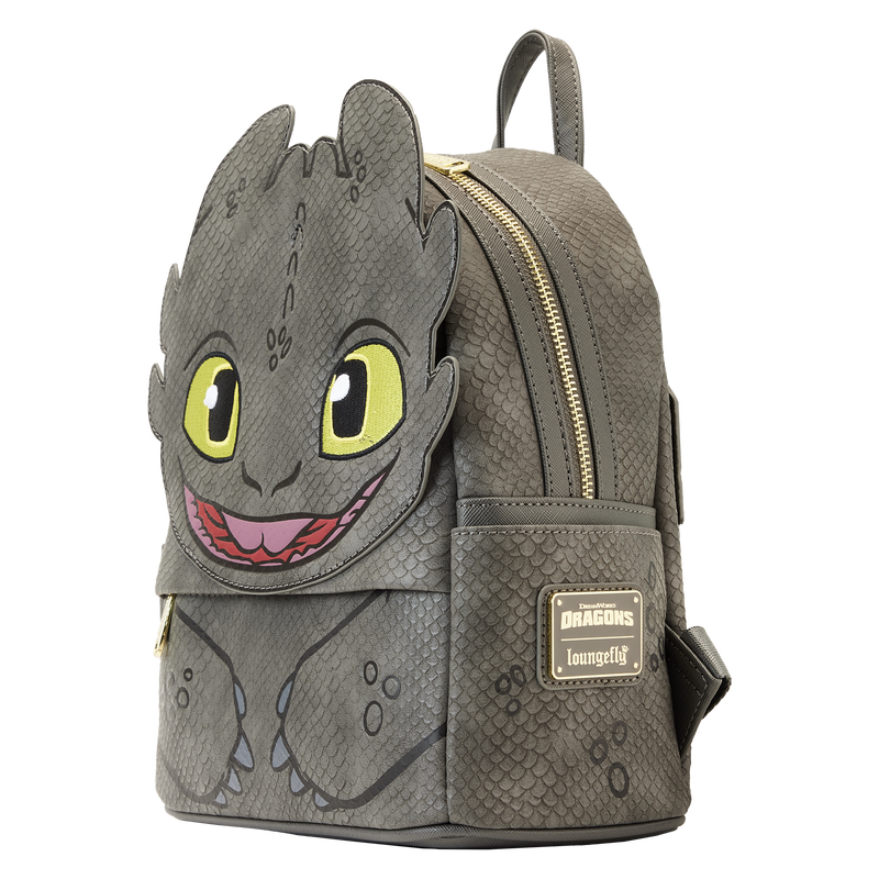 LOUDWBK0006 How to Train Your Dragon - Toothless Cosplay Mini Backpack - Loungefly - Titan Pop Culture
