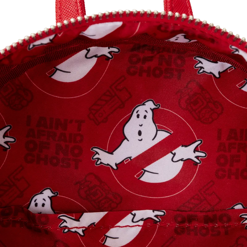 LOUGBBK0017 Ghostbusters - No Ghost Logo Mini Backpack - Loungefly - Titan Pop Culture