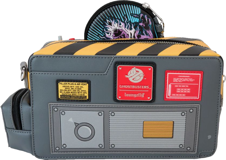 Ghostbusters - No Ghost Logo GW Crossbody Bag with Coin Bag