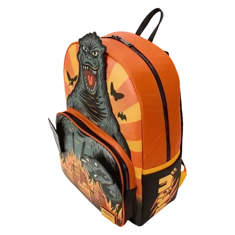 LOUGDZBK0002 Godzilla - Godzilla Full-Size Cosplay Backpack - Loungefly - Titan Pop Culture