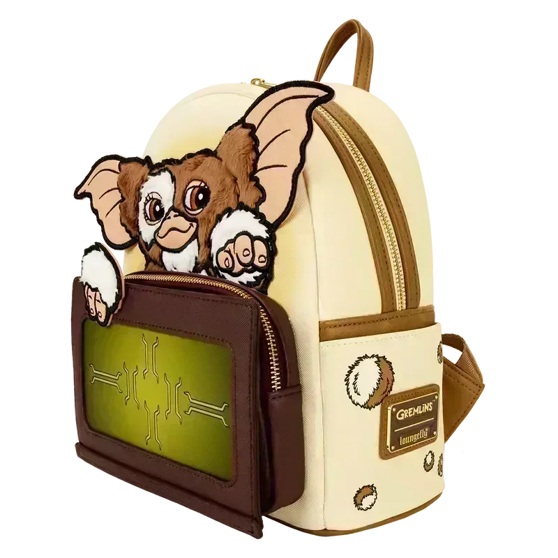 LOUGREBK0004 Gremlins - 40th Anniversary Gizmo Mini Backpack - Loungefly - Titan Pop Culture