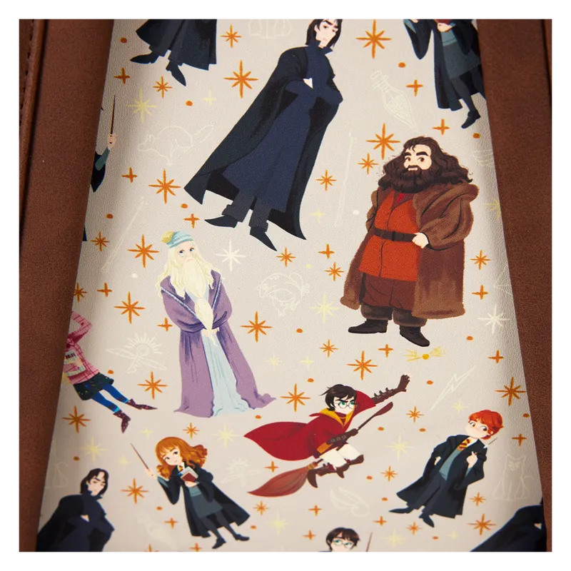 LOUHPBK0276 Harry Potter - Hogwarts All-Over Print Mini Backpack - Loungefly - Titan Pop Culture