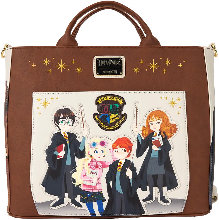 LOUHPTB0241 Harry Potter - Spring Convertible Backpack & Tote Bag - Loungefly - Titan Pop Culture