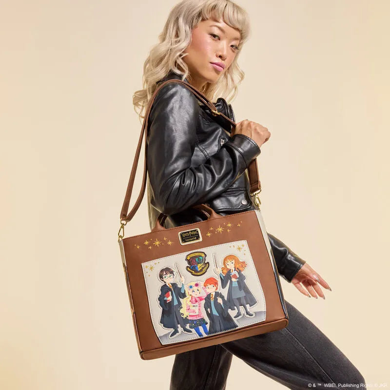 LOUHPTB0241 Harry Potter - Spring Convertible Backpack & Tote Bag - Loungefly - Titan Pop Culture