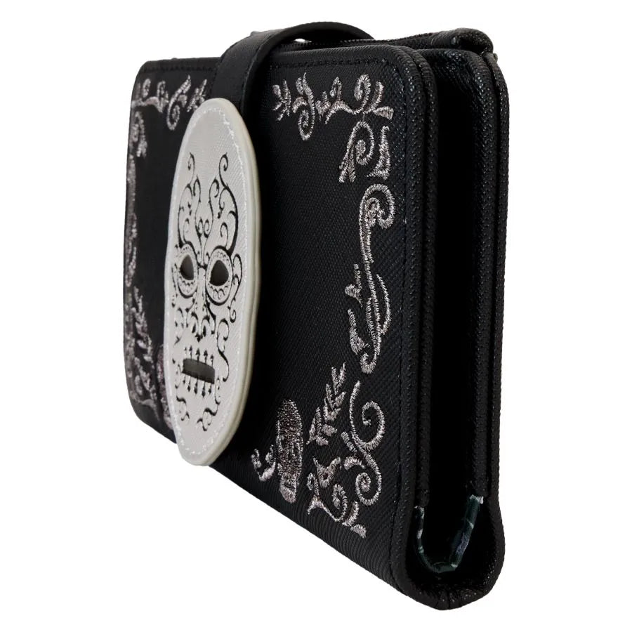 LOUHPWA0179 Harry Potter - Death Eater Mask Flap Wallet - Loungefly - Titan Pop Culture