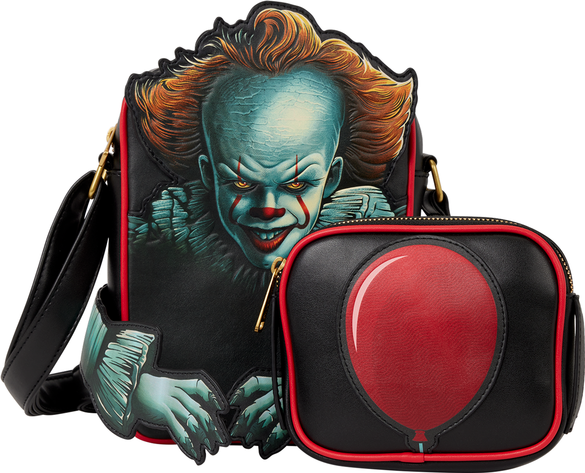 《小丑回魂2》潘尼怀斯斜挎包配零钱包