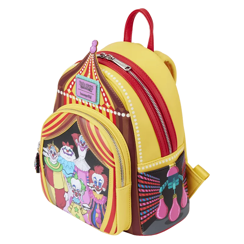 LOUKKLBK0001 Killer Klowns - Mini Backpack - Loungefly - Titan Pop Culture