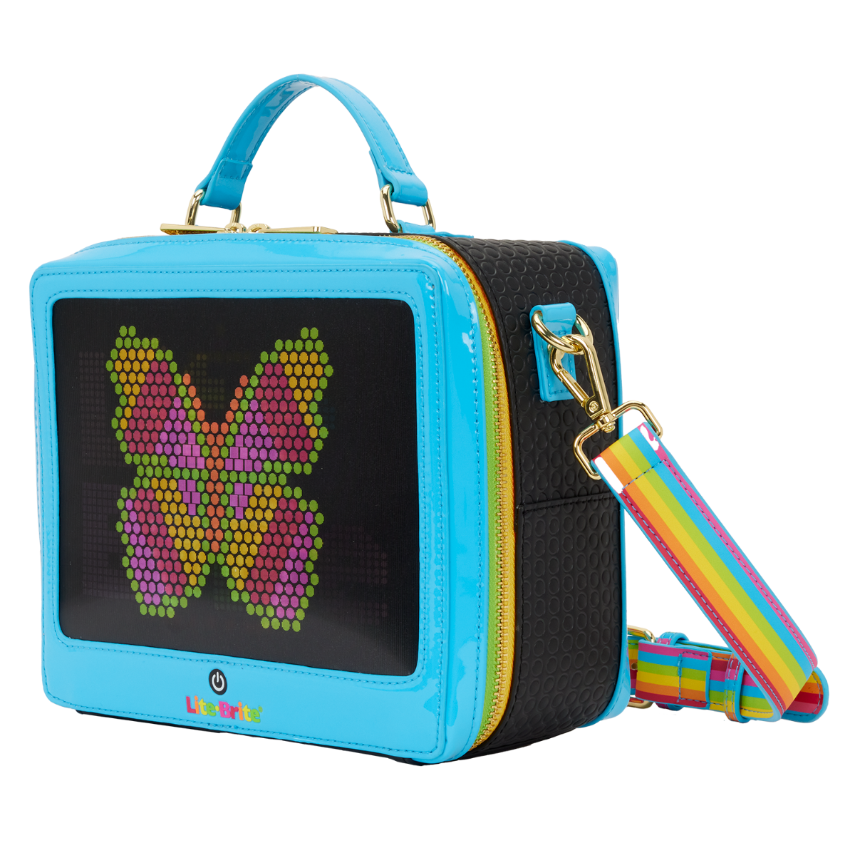 Lite Brite – 变色发光斜挎包配零钱包