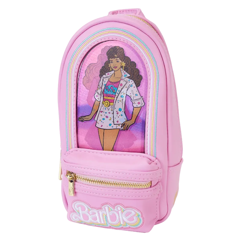 LOUMTPCC0001 Barbie - 65th Anniversary Mini Backpack Pencil Case - Loungefly - Titan Pop Culture