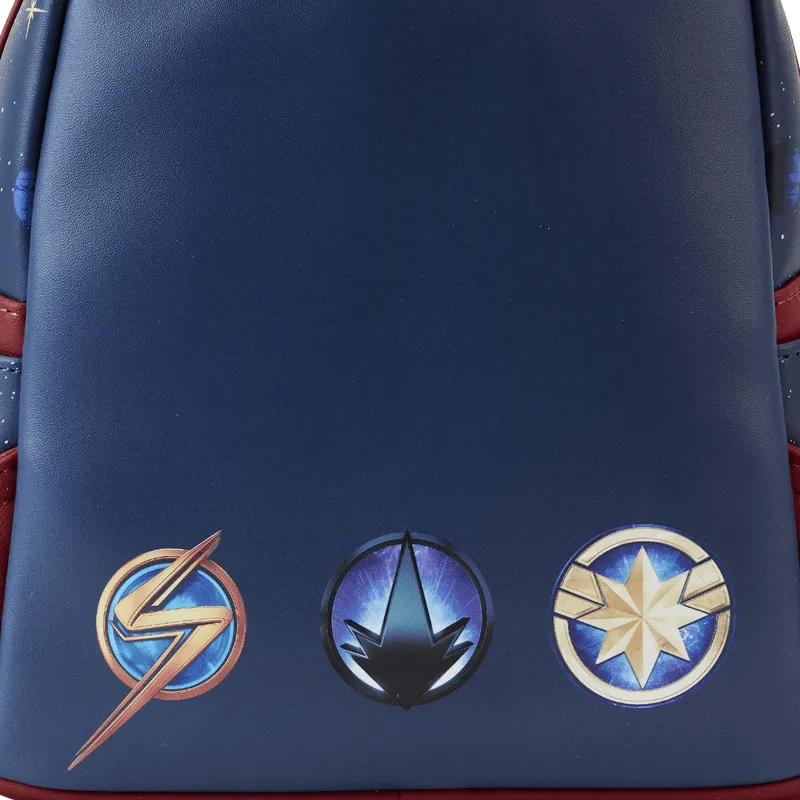 LOUMVBK0269 The Marvels (2023) - Group Symbol Glow Mini Backpack - Loungefly - Titan Pop Culture