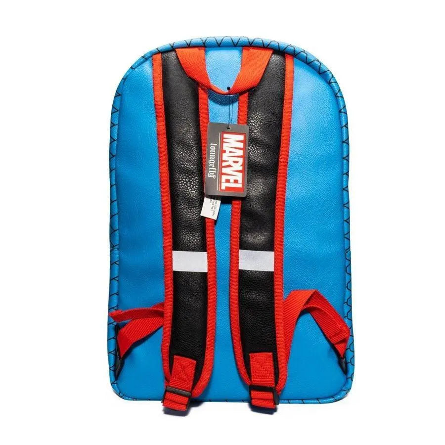 LOUMVBKS0002 Captain America - Costume Mini Backpack with Pin - Loungefly - Titan Pop Culture