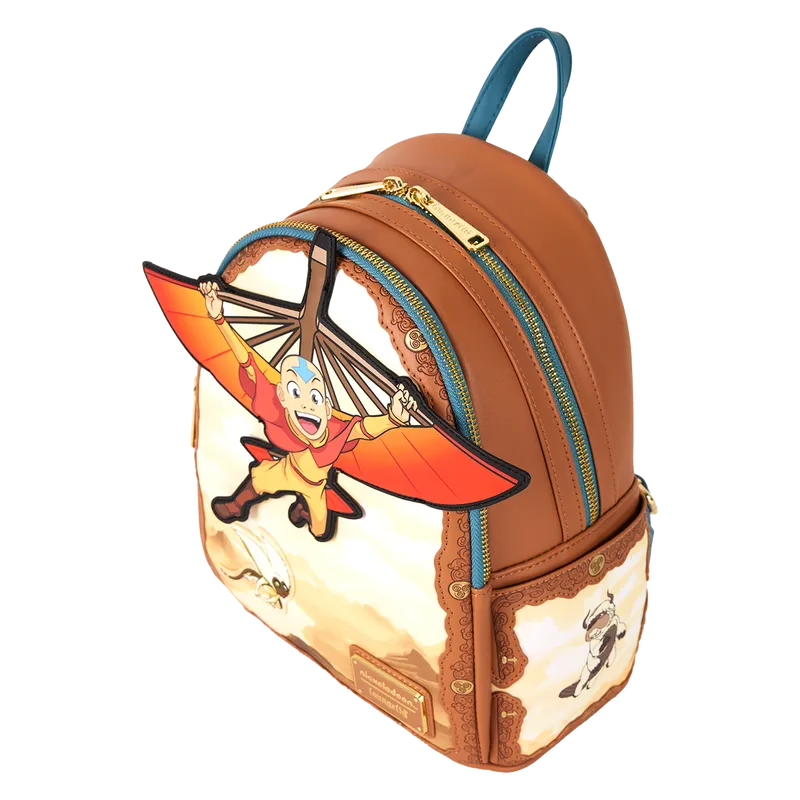 LOUNICBK0106 Avatar: The Last Airbender - Aang Gliding Mini Backpack - Loungefly - Titan Pop Culture