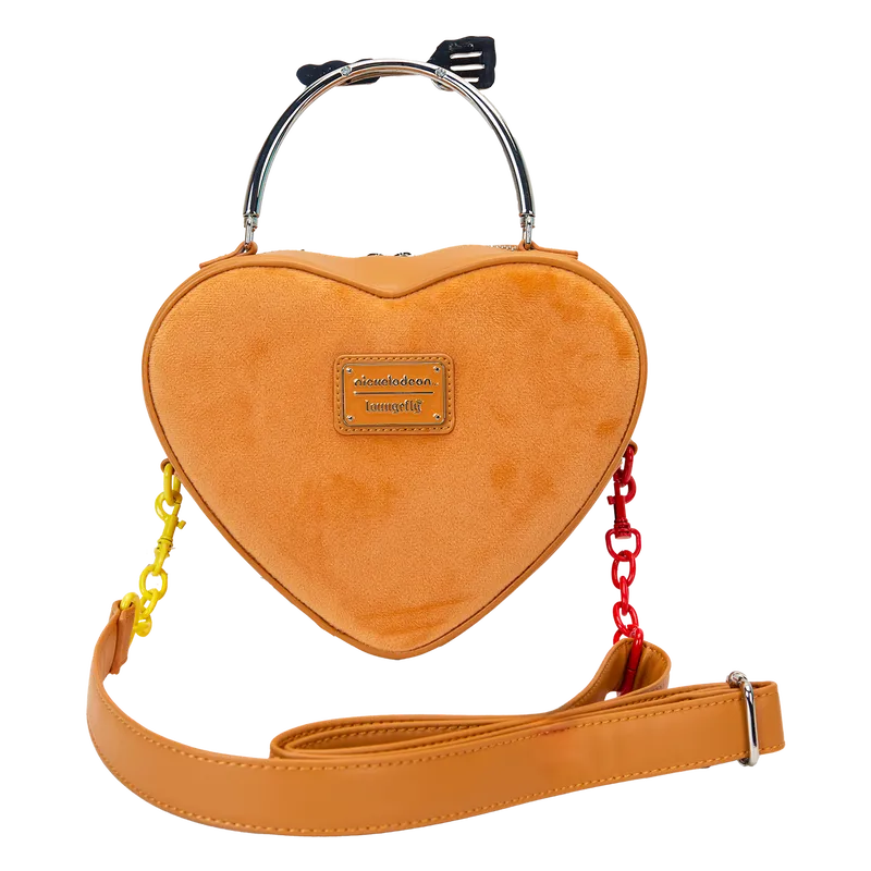 LOUNICTB0031 Spongebob - Krabby Patty Plush Crossbody Bag - Loungefly - Titan Pop Culture