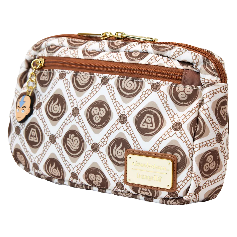 LOUNICTB0033 Avatar: The Last Airbender - Elements Nylon Sling Bag - Loungefly - Titan Pop Culture