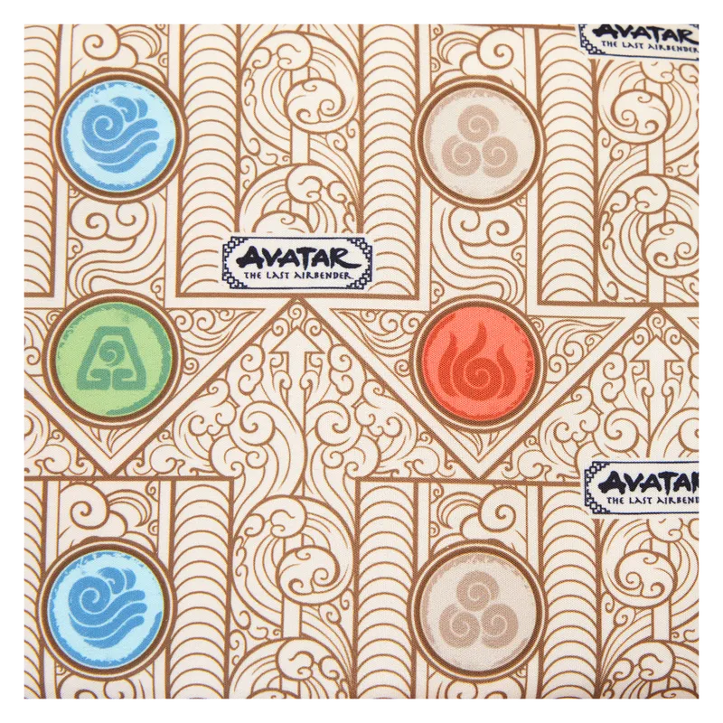 LOUNICTB0033 Avatar: The Last Airbender - Elements Nylon Sling Bag - Loungefly - Titan Pop Culture