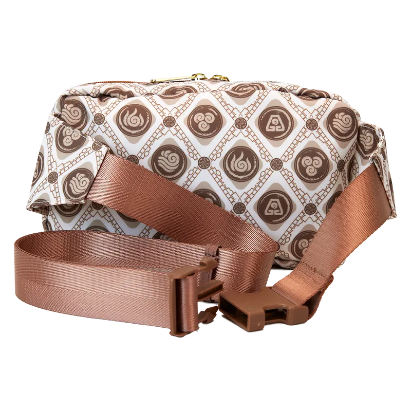 LOUNICTB0033 Avatar: The Last Airbender - Elements Nylon Sling Bag - Loungefly - Titan Pop Culture