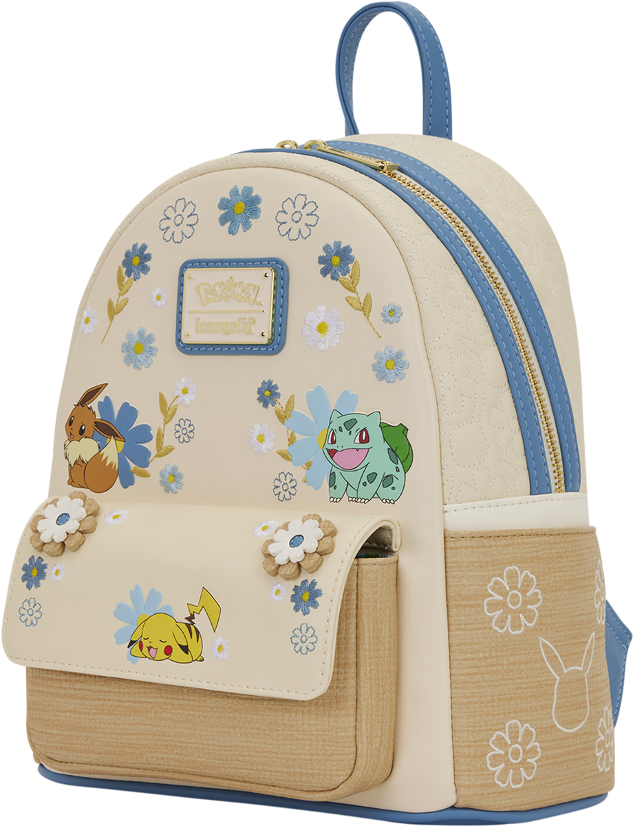 Pokemon – Floral Mini Backpack