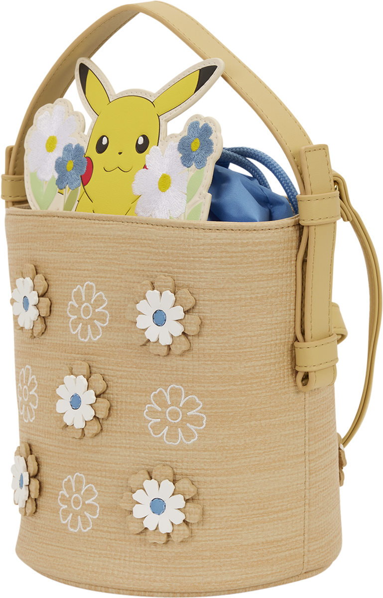 Pokemon – Floral Pikachu Crossbody Bag