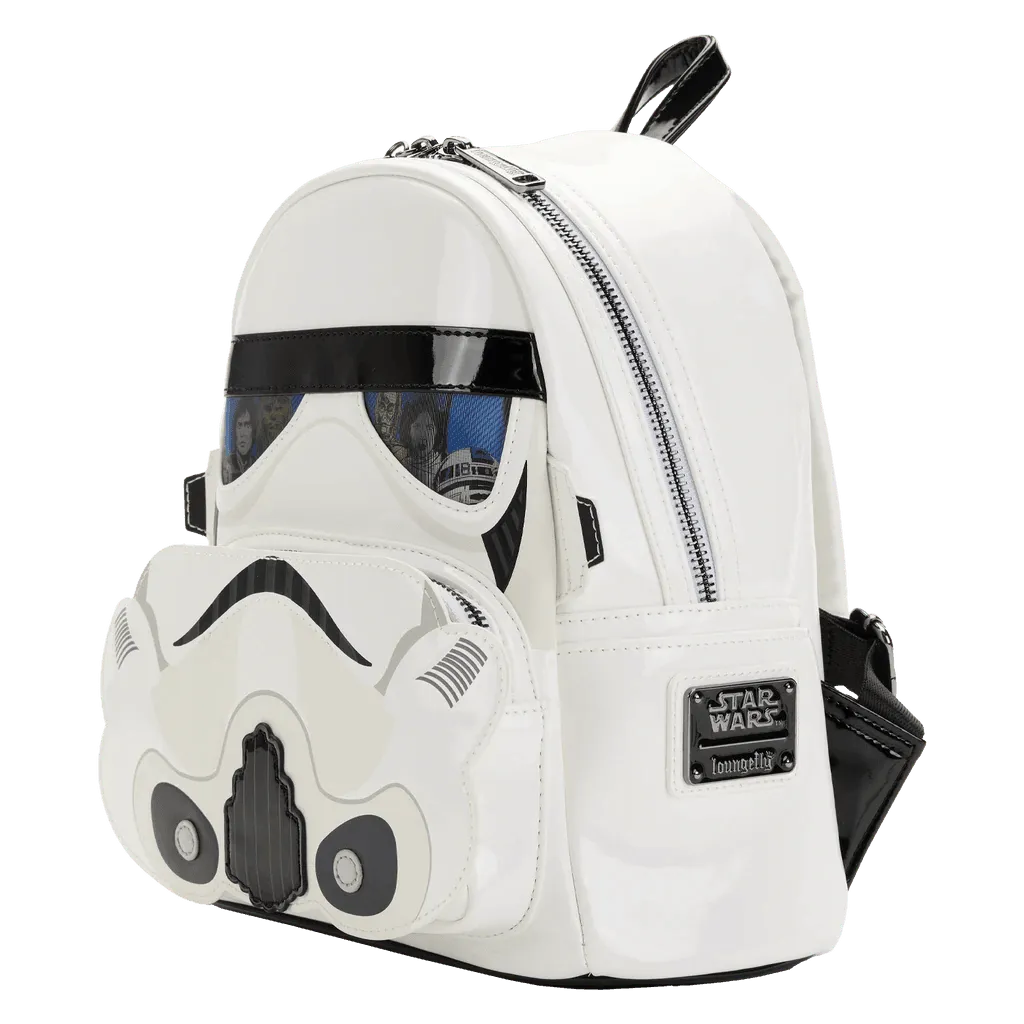 LOUSTBK0285 Star Wars - Stormtrooper Lenticular Mini Backpack - Loungefly - Titan Pop Culture