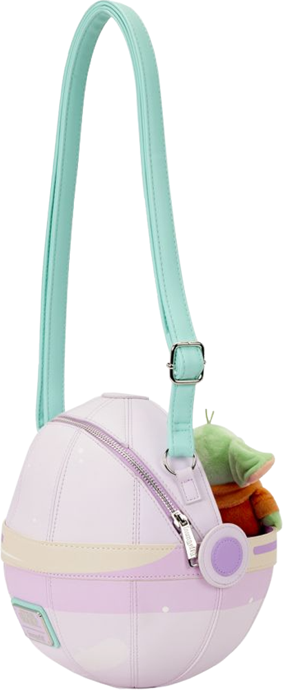 Star Wars: Mandalorian - Grogu Figural Plush Crossbody Bag