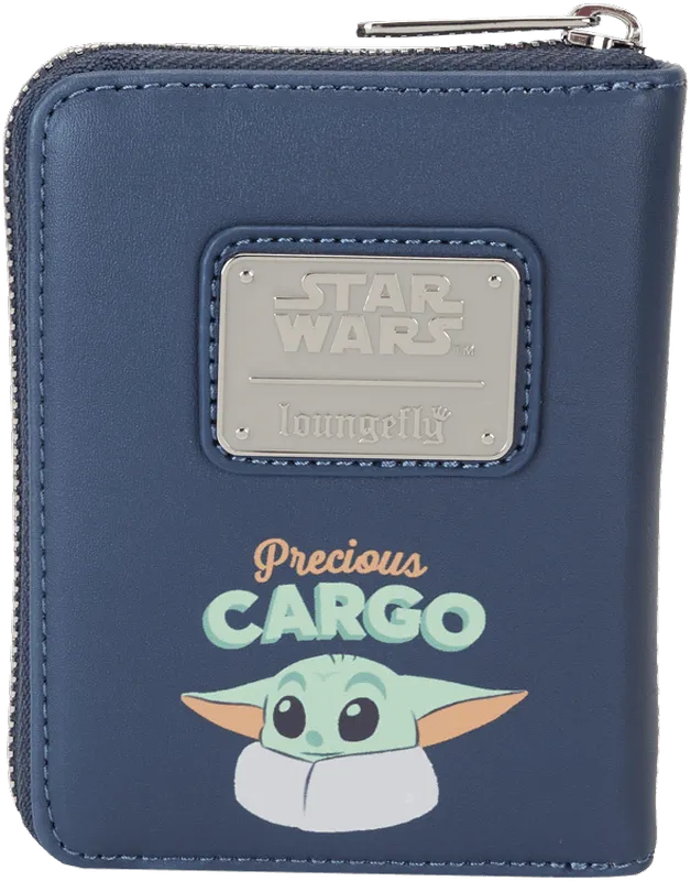 LOUSTWA0272 Star Wars: The Mandalorian - Ahsoka & Grogu Zip Wallet - Loungefly - Titan Pop Culture