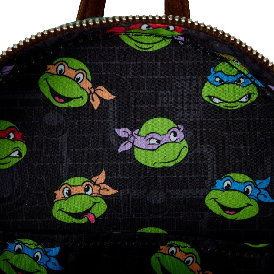 LOUTMNTTB0004 TMNT (TV) - Turtle Shell Molded Sling Bag - Loungefly - Titan Pop Culture