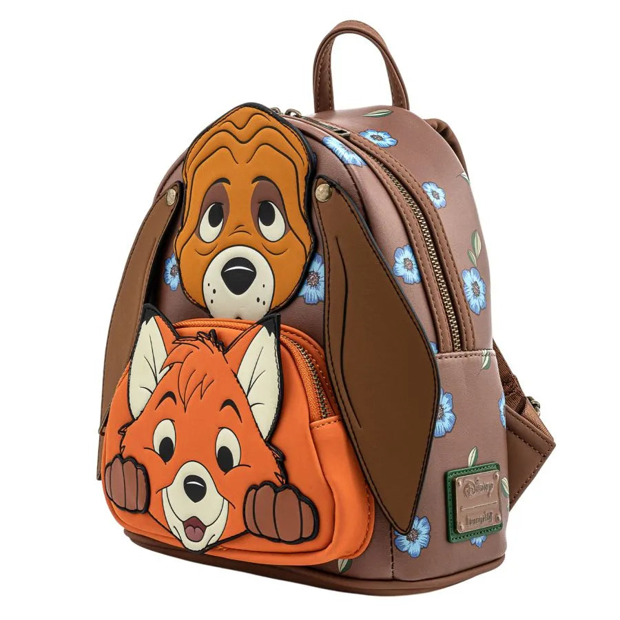 LOUWDBK1493 The Fox and the Hound - Todd & Copper Mini Backpack - Loungefly - Titan Pop Culture