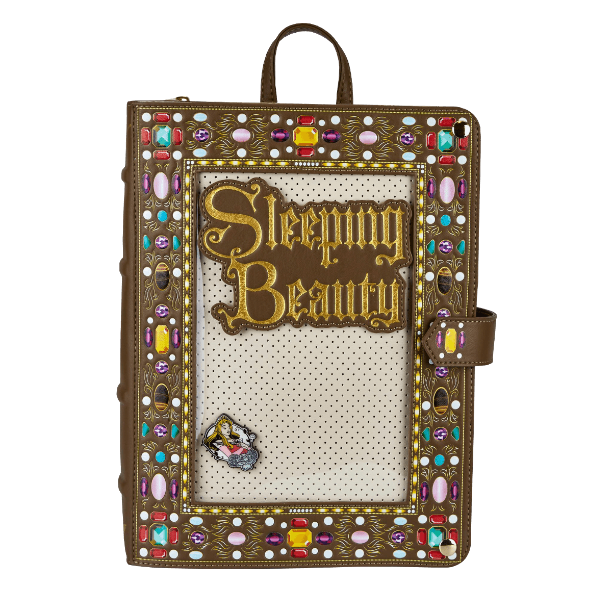 LOUWDBK2063 Sleeping Beauty - Pin Collector Backpack - Loungefly - Titan Pop Culture