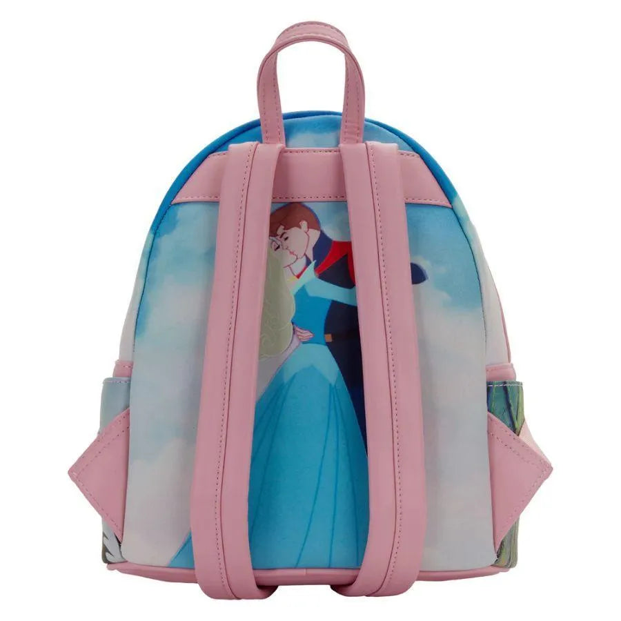LOUWDBK2379 Sleeping Beauty - Princess Scene Mini Backpack - Loungefly - Titan Pop Culture