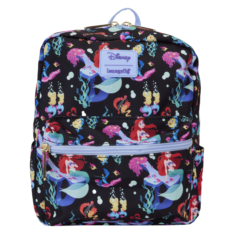 LOUWDBK3589 The Little Mermaid (1989) 35th Anniversary - Life Is The Bubbles Nylon Backpack - Loungefly - Titan Pop Culture