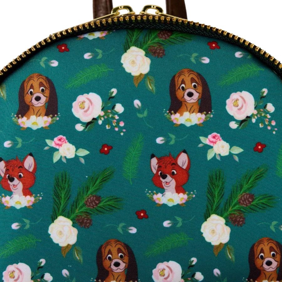 LOUWDBK4076 The Fox & The Hound - Playtime Mini Backpack - Loungefly - Titan Pop Culture