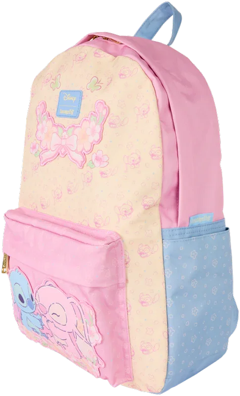 Lilo y Stitch - Mochila de nailon de tamaño completo