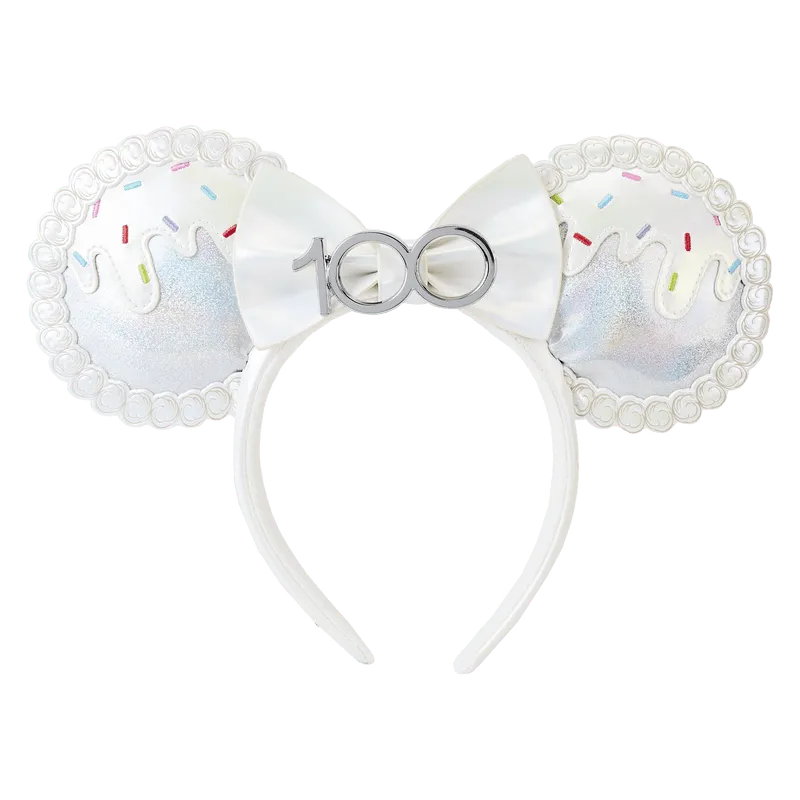 LOUWDHB0122 Disney - 100th Celebrate Cake Minnie Ears Headband - Loungefly - Titan Pop Culture