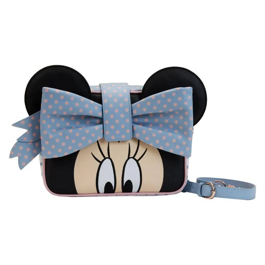 LOUWDTB2717 Disney - Minnie Pastel Block Dots Crossbody - Loungefly - Titan Pop Culture