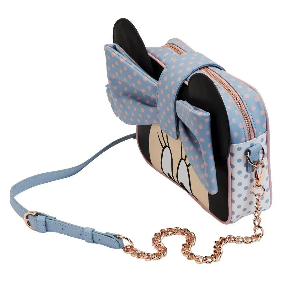 LOUWDTB2717 Disney - Minnie Pastel Block Dots Crossbody - Loungefly - Titan Pop Culture
