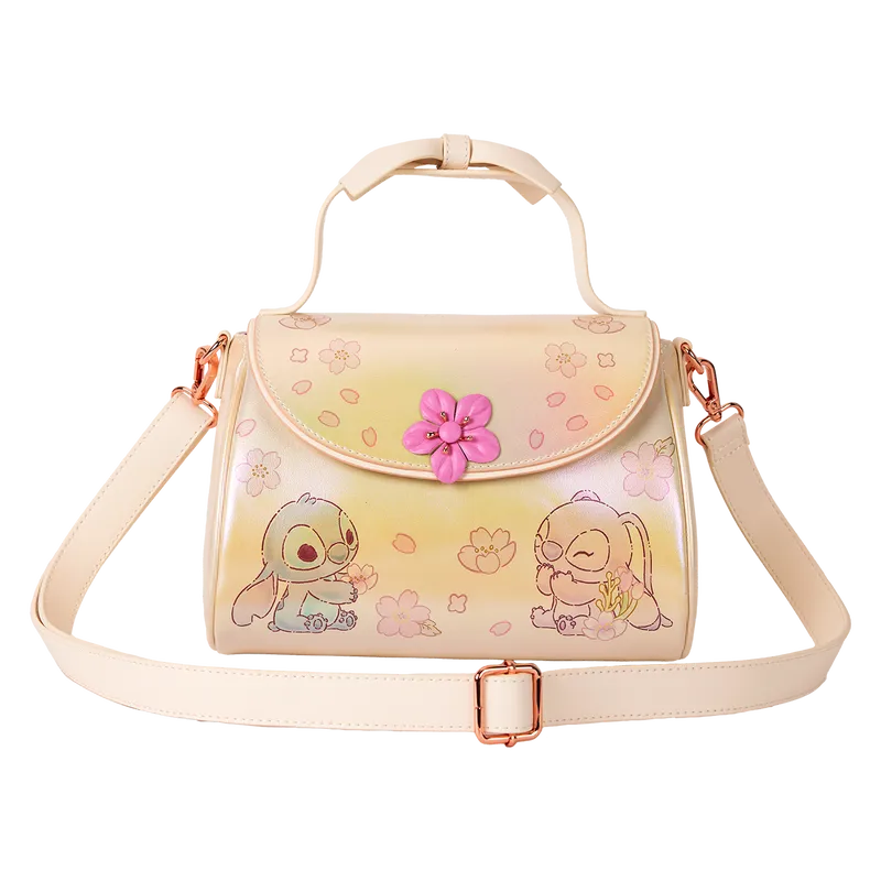 LOUWDTB3184 Disney - Cute Stitch Bow Handle Crossbody Bag - Loungefly - Titan Pop Culture