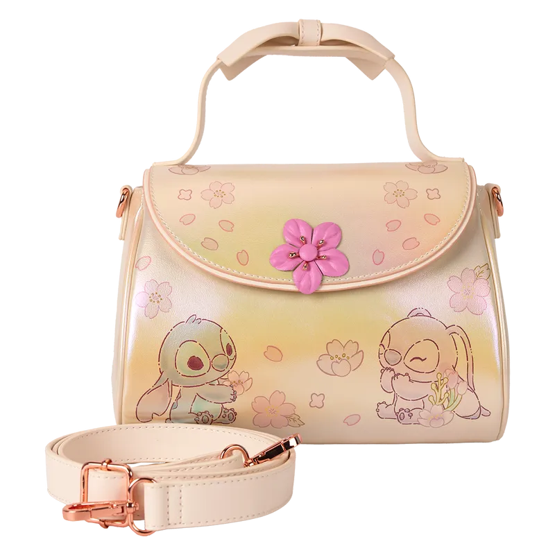 LOUWDTB3184 Disney - Cute Stitch Bow Handle Crossbody Bag - Loungefly - Titan Pop Culture
