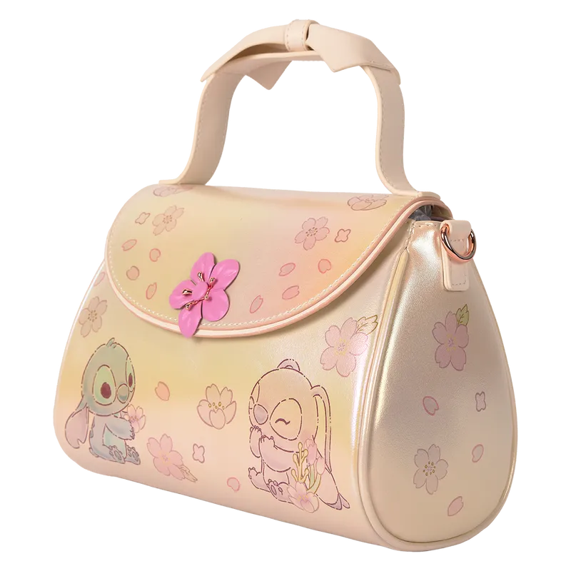 LOUWDTB3184 Disney - Cute Stitch Bow Handle Crossbody Bag - Loungefly - Titan Pop Culture