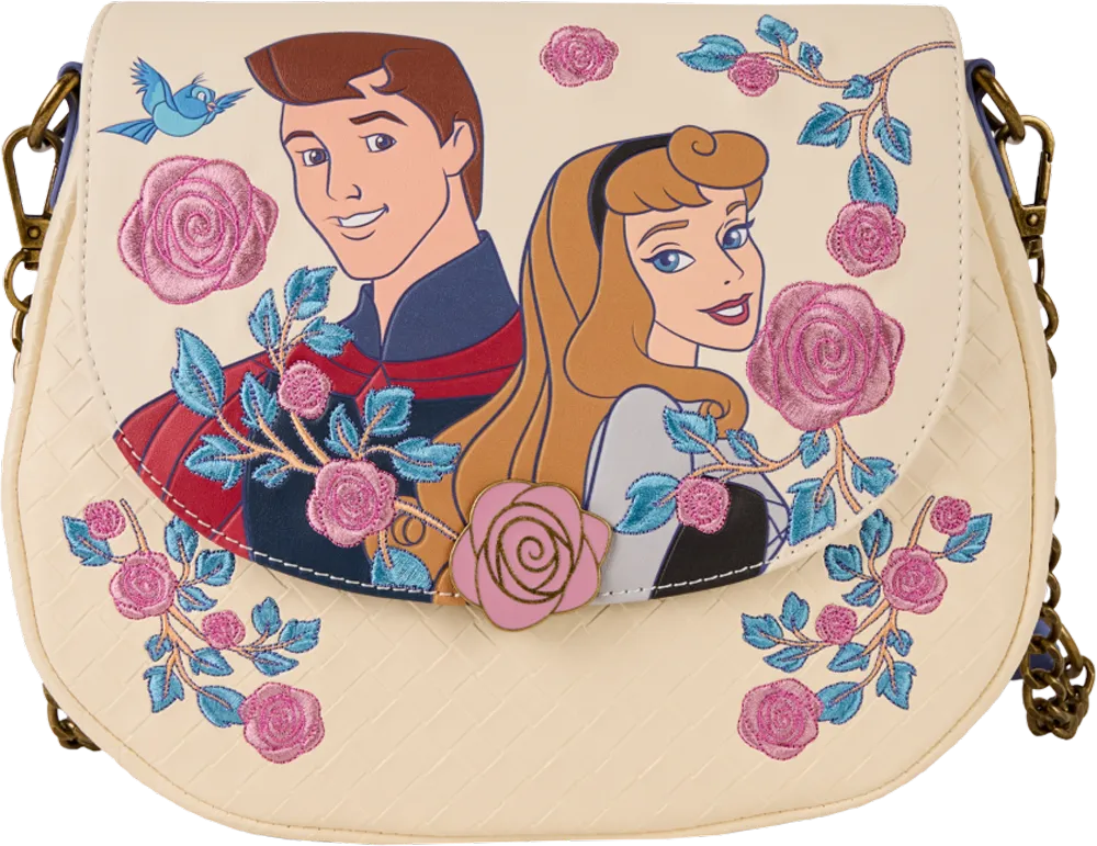 Disney - Princess Aurora & Prince Phillip Crossbody Bag