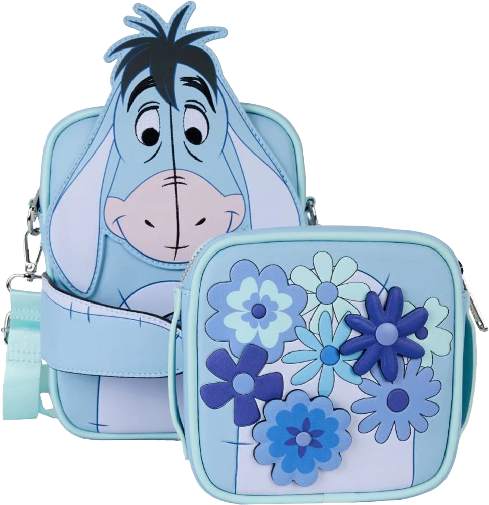 Winnie the Pooh - Eeyore Crossbuddies Bag with Detachable Coin Bag