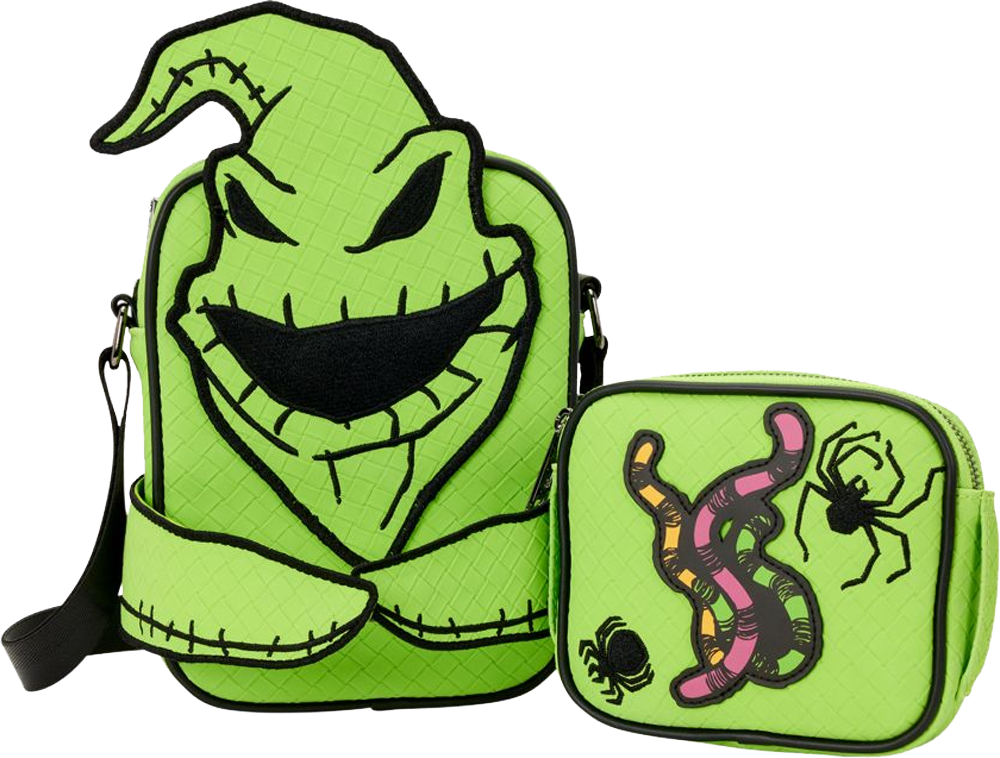 The Nightmare Before Christmas - Oogie Boogie Glow Crossbuddies Bag with Coin Bag