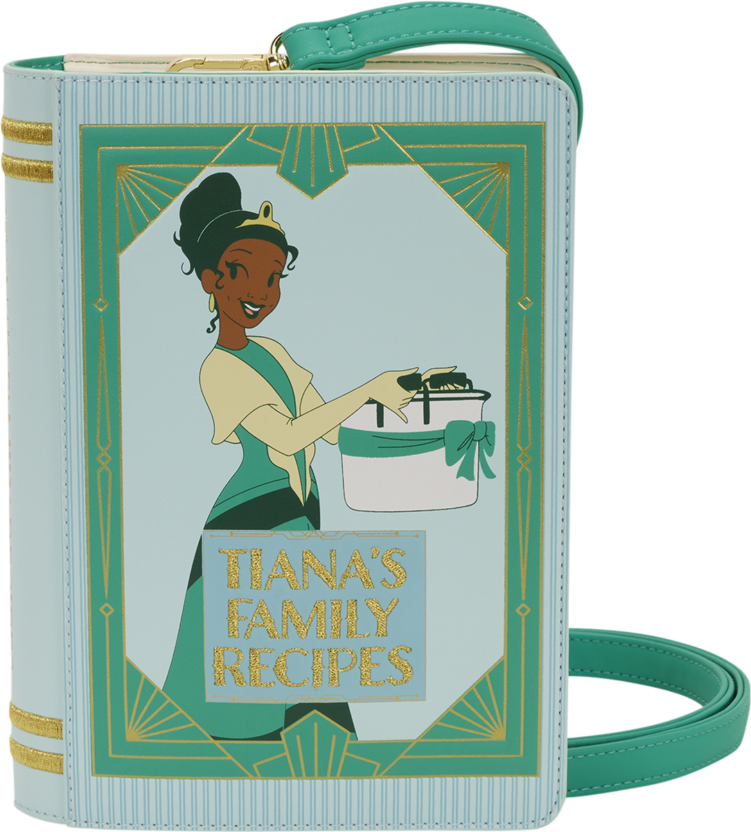 Disney – Princess Tiana Recipe Book Crossbody Bag