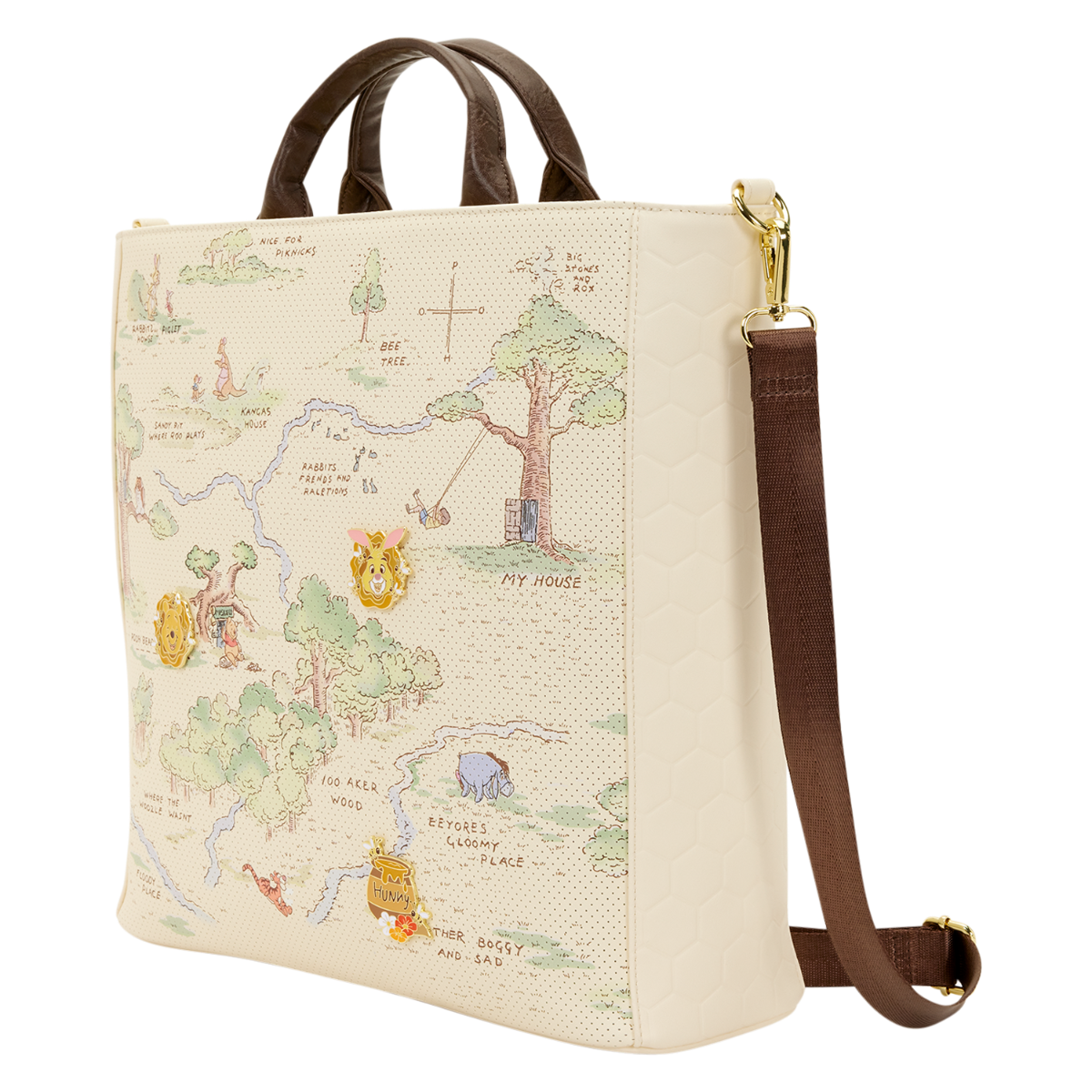 Winnie the Pooh – Winnie the Pooh Hundred Acre Wood Tote Bag
