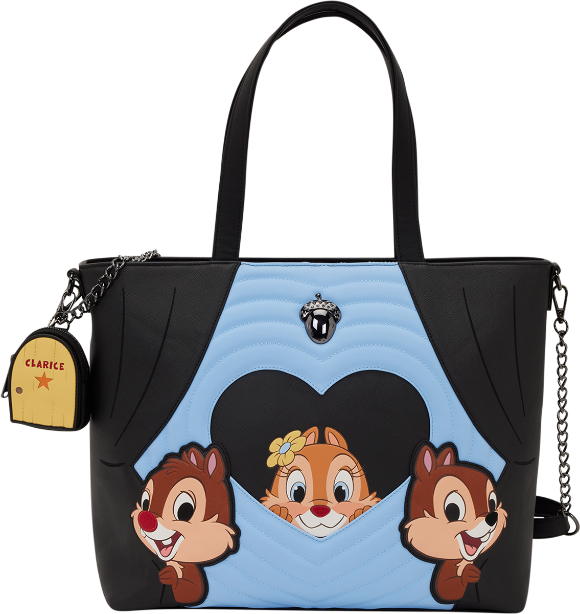 Chip ‘n’ Dale – Two Chips & A Miss Tote Bag with Coin Bag