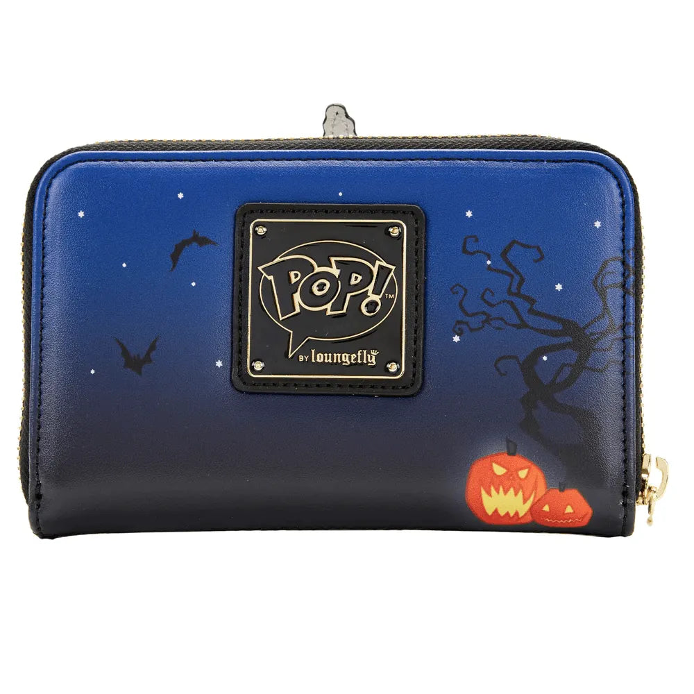 LOUWDWA2222 The Nightmare Before Christmas - Jack Skellington House Pop! Glow Zip Purse - Loungefly - Titan Pop Culture