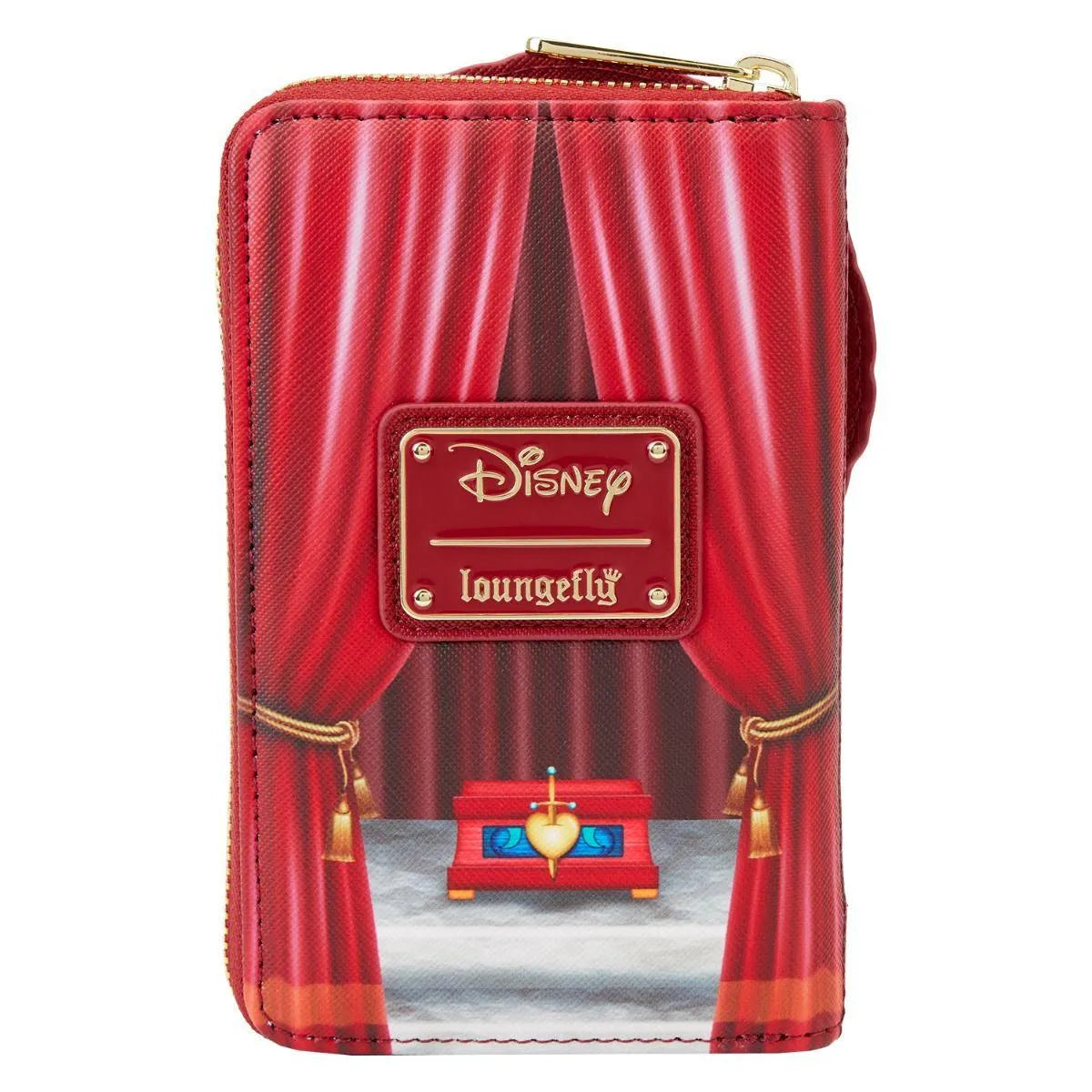LOUWDWA2533 Snow White (1937) - Evil Queen Throne Zip Around Wallet - Loungefly - Titan Pop Culture