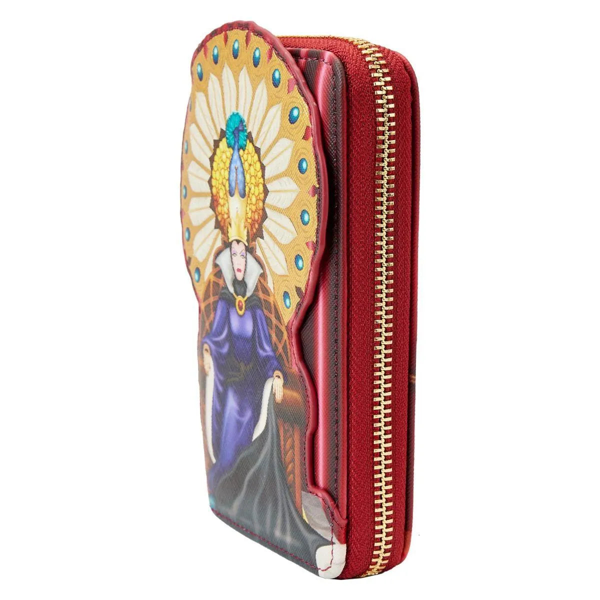 LOUWDWA2533 Snow White (1937) - Evil Queen Throne Zip Around Wallet - Loungefly - Titan Pop Culture