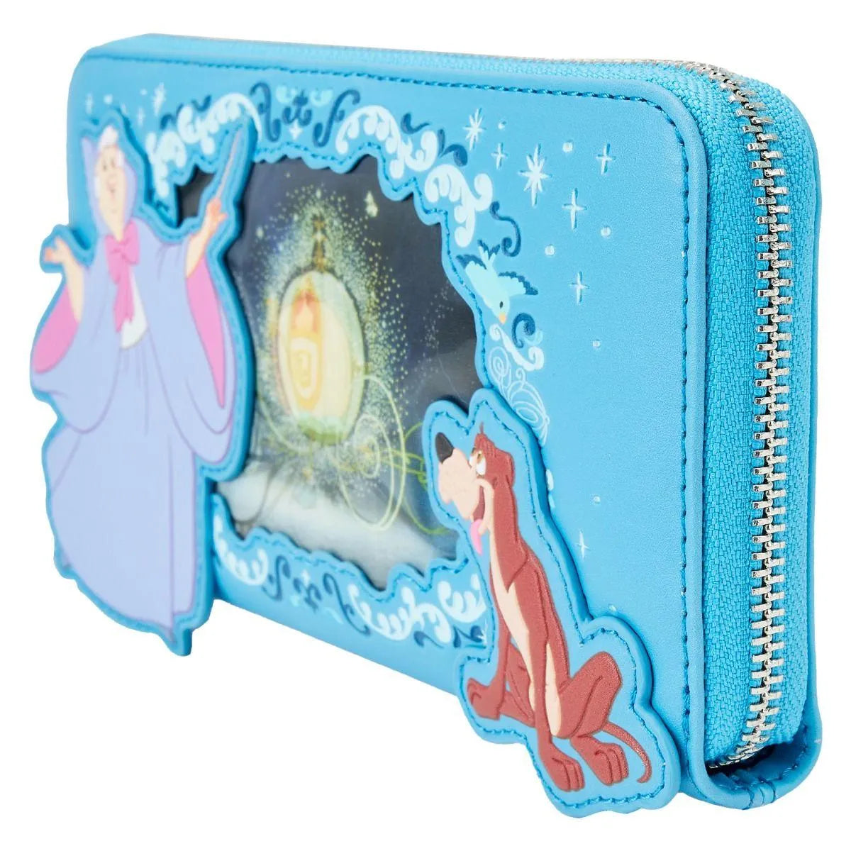 LOUWDWA2561 Cinderella - Princess Lenticular Zip Around Wallet - Loungefly - Titan Pop Culture